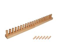 LOVIVER Wooden Knitting Loom Frame for DIY Weaving Reusable Sturdy Home Decor Chunky Knitting Blanket Loom DIY Chunky Throw Blankets Beginner Friendly Hand Knitting Gift