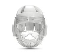 LOVIVER Youth Headgear Boxing Helmet Face Visor Open Face Sparring Guarding Shell PU Leather NBR Foam Cooling Ear Openings suitable for supervised training, M