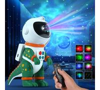 LOVME Galaxy Star Projection Night Light, Dragon Astronaut Space Projector with 8 Modes Starry Sky & Nebula Effects, Timer & Remote Control, Bedroom Ceiling Decor for Kids, Christmas Birthday Gift