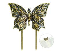 LOVME Vintage Book Clips Butterfly, Page Holder Journal Clips to Hold Journal Open While Writing and Free Your Hands, Metal Book Clip, Gifts for Book Lovers, Readers, Writers