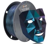 LOVOON 3D PLA Filament Color Changing Glitter, Shining, Different Color by Light, Dimensional Accuracy +/- 0.02mm, 1.75mm, 2.67 Pounds