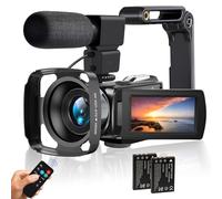lovpo Camcorder Video Camera 4K Ultra HD 48MP