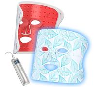 Lovsheme Red Light Therapy for Face, LED Face Mask Light Therapy, 5 Light Modes, 432 High-Density Light Beads, Red Light Therapy Mask for Acne, Wrinkles, Skin Rejuvenation, Professional Home Skincare