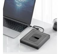 Lovskoo 3.0 USB Type-C External CD DVD Drive for Pc Computer Laptop Universal Portable DVD Player for Laptop Cd/DVD Drive USB External Support WIN7/WIN8/AWIN10/WIN11/XP/OSX