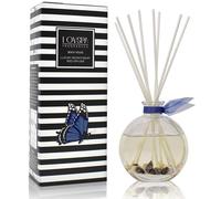 LOVSPA Beach House Reed Diffuser Oil Gift Set | Marine Grass, Sea Salt, Blue Lotus, Honeydew Melon, Jasmine & Aquatic Musk | Real Seashells in The Bottle! | Gorgeous Display for Your Ocean Home Décor