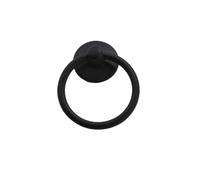 LOVSSU 2pc Single Hole Pull Ring Round Button Bedside Cabinet Wardrobe Door Wine Drawer Handle Handles(Color-02)