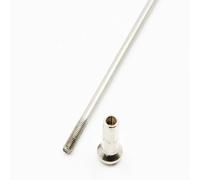 LOVSSU Electric Bike Spokes 36 Pcs for Motor Wheel 12G/K Bend Electirc Bicycle Silver Steel Spoke(12G 203MM)