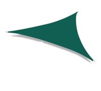 LOVSSU Triangle Sun Sail Shade 7M/5M/3.0M/2M Large Triangle Waterproof Sun Shade Sail Canopy For Outdoor Garden Patio Awning Tents Pool Sunshade Cloth For Shade(Green,3Mx3Mx4.25M)