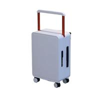 LOVSSU Width Draw-Bar Travel Suitcases Man and Women Universal Wheel Light Boarding Bag Good-Looking Luggage(Pearl White,20-inch (Boarding ca)