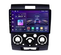 LOVVEEUV Android 15 Car Player Radio 9 Inch Touchscreen Multimedia for Ford Ranger 2 Everest 2 2006-2010, GPS Navigation Bluetooth Support 4G Wifi,Reversing Camera Steering Wheel Control