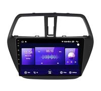 LOVVEEUV Android 15 Car Player Radio 9 Inch Touchscreen Multimedia for Suzuki SX4 2 S-Cross 2012-2016 GPS Navigation Bluetooth Support 4G Wifi, Reversing Camera Steering Wheel Control