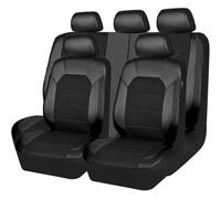 LOVVEEUV Car Seat Cover for Kia Sportage QL 2015-2021, Seat Covers Full Set Front and Back Seat Protectors PU Leather Interior Accessories 9PCS,Black