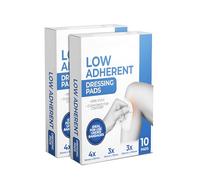 Low Adherent Dressing Pads, 20 Pads, 8-5x5cm