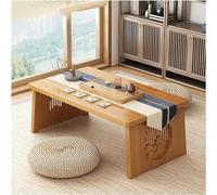 Low Altar Table for Meditation and Dining - Multifunctional Floor Sitting Table for Spiritual Practices and Tea Ceremonies