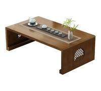 Low Altar Table for Meditation & Spiritual Practices, Coffee Table, Compact Foldable Table for Dining, Relaxation, or Kids' Activities (A 120 * 50 * 31cm)