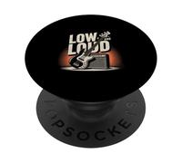 Low and Loud Bass Guitar Amp Rock Music Vibe PopSockets Adhesive PopGrip