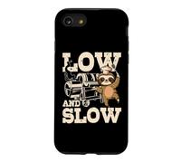 Low And Slow Funny Sloth BBQ Smoker Dad Smoking Grill Case for iPhone SE (2020) / 7/8