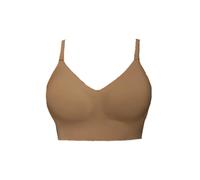 Low Back Bras for Women Push Up Wireless Seamless Jelly Bra Full Coverage Support Convertible Strap Bralettes No Underwire, A01-Coffee, L