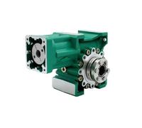 Low Backlash up to 0.5-2 Arc Minute Worm Gearbox Gear Reducer CYCM40 Input 14/11/9mm Output 20mm Free Maintenance(CM 40 i 80 to 1,C1 Locking Disc Way)