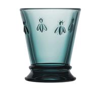 Low Ball Glass: 1 X 260Ml La Rochere Bee Navy Tumbler, Glass