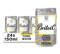 Low Calorie Indian Tonic Water 24 x 150ml Can