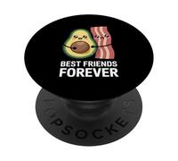 Low Carb Keto Best Friends Forever Bacon PopSockets Adhesive PopGrip
