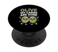 Low Carb Keto Best Friends Forever PopSockets Adhesive PopGrip