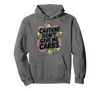 Low Carb Keto Diet Caution! Don'T Give Me Carbs, Ketones Pullover Hoodie