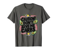 Low Carb Keto Diet Caution! Don't Give Me Carbs, Ketones T-Shirt