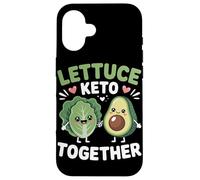 Low Carb Keto Lettuce Keto Together Case for iPhone 16