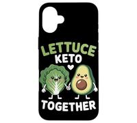 Low Carb Keto Lettuce Keto Together Case for iPhone 16 Plus