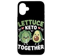 Low Carb Keto Lettuce Keto Together Case for iPhone 16 Plus
