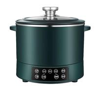 Low Carb Rice Cooker 3L, Stainless Steel Pot for Steaming Healthy Rice, Smart Touch Panel with 12H Timer & Keep Warm Function for Family Meals