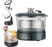 Low Carb Rice Cooker, Starch Separation Technology, Smart Automatic Electric Rice Steamer for Healthy Cooking, Multi-Function with One-Touch Operation