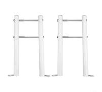 Low Carbon Steel Floor Brackets for Cast Iron Radiators Vertical Support Feet with Salt Spray Resistant Finish (15CM)