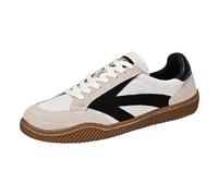 Low Classic Vintage Shoes Shoes Men Women Retro Trainers Fashionable Classic Casual Shoes Lightweight Comfortable Sports Shoes for Everyday Use Comfortable Skate Shoes for Walking, White, 10 UK