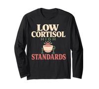 Low Cortisol Calm Girl Wellness Soft Life Gift Long Sleeve T-Shirt