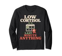 Low Cortisol Calm Girl Wellness Soft Life Gift Long Sleeve T-Shirt