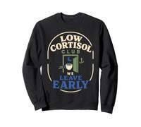 Low Cortisol Calm Girl Wellness Soft Life Gift Sweatshirt