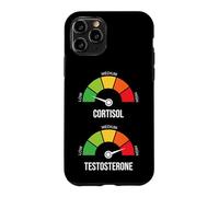 Low Cortisol High Testosterone Meme Gym Workout Gauge Case for iPhone 11 Pro