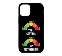 Low Cortisol High Testosterone Meme Gym Workout Gauge Case for iPhone 12/12 Pro