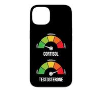 Low Cortisol High Testosterone Meme Gym Workout Gauge Case for iPhone 13