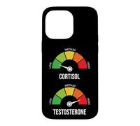 Low Cortisol High Testosterone Meme Gym Workout Gauge Case for iPhone 14 Pro Max
