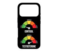 Low Cortisol High Testosterone Meme Gym Workout Gauge Case for iPhone 17 Pro