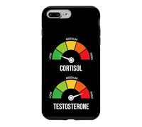 Low Cortisol High Testosterone Meme Gym Workout Gauge Case for iPhone 7 Plus/8 Plus