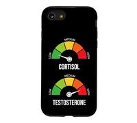 Low Cortisol High Testosterone Meme Gym Workout Gauge Case for iPhone SE (2020) / 7/8