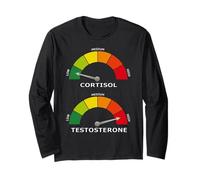 Low Cortisol High Testosterone Optimal Health Long Sleeve T-Shirt