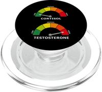 Low Cortisol High Testosterone Optimal Health PopSockets PopGrip for MagSafe