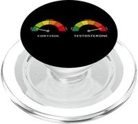Low Cortisol High Testosterone Optimal Health PopSockets PopGrip for MagSafe