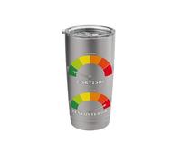 Low Cortisol High Testosterone Optimal Health Stainless Steel Insulated Tumbler